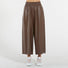 Max Mara pantalone in nappa marrone