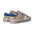 D.A.T.E. sneaker hill low beige azzurro