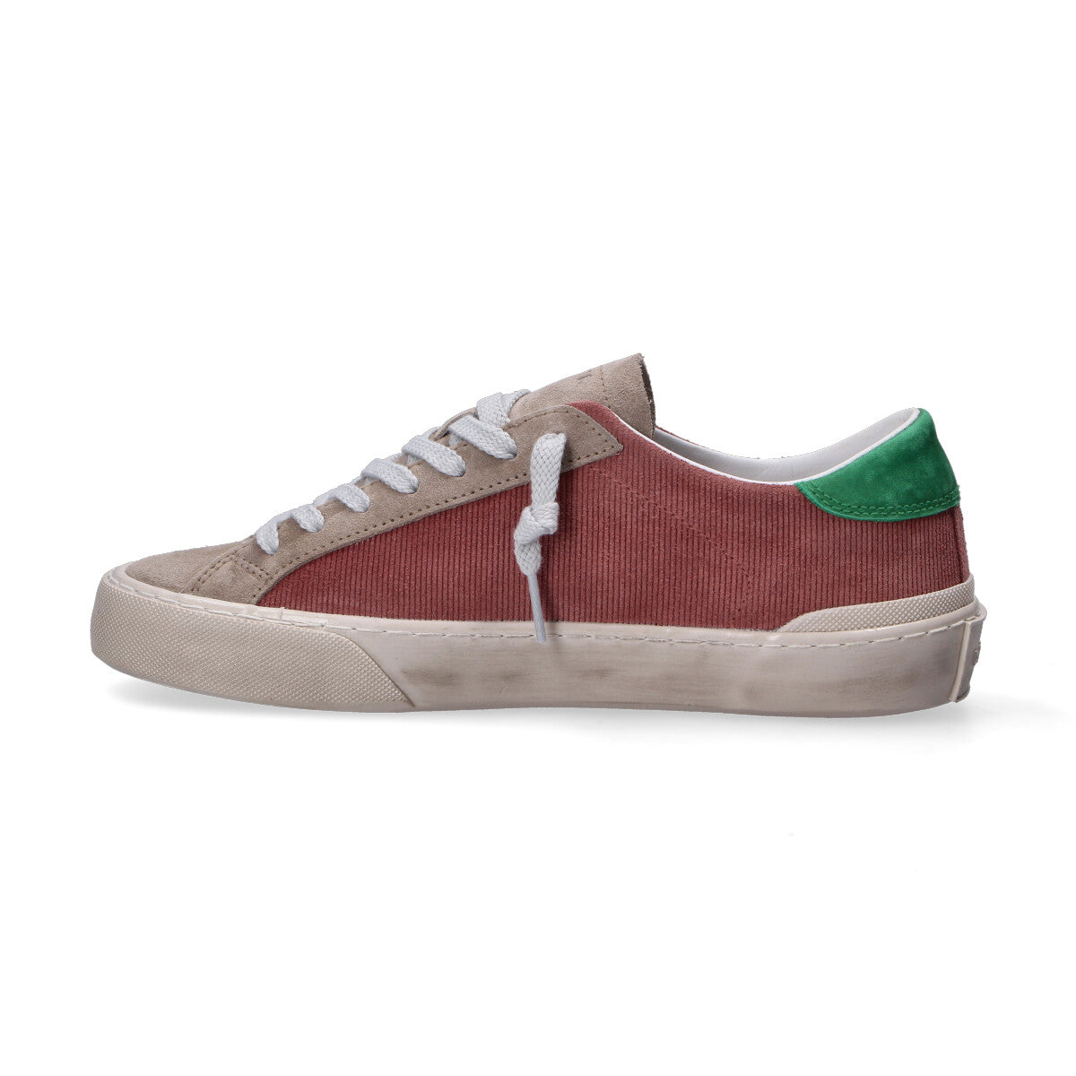 D.A.T.E. sneaker hill low rosa verde