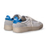 4B12 sneaker Hyper pelle bianco azzurro