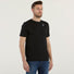 K-Way t-shirt girocollo in tessuto nera