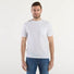 K-Way t-shirt girocollo in tessuto bianco