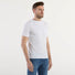 K-Way t-shirt girocollo in tessuto bianco