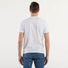 K-Way t-shirt girocollo in tessuto bianco