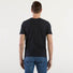 K-Way t-shirt girocollo in tessuto blu