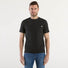 K-Way t-shirt girocollo in tessuto nero