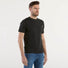 K-Way t-shirt girocollo in tessuto nero