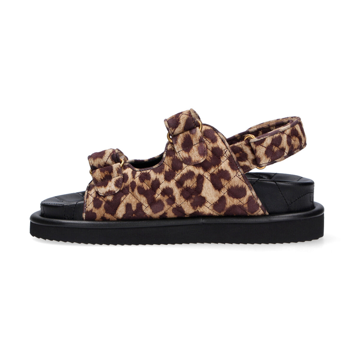 Kurt Geiger sandalo Orson animalier trapuntato