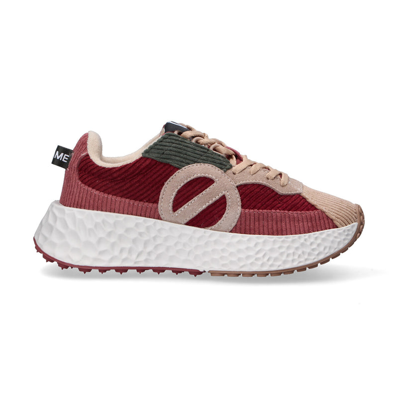 No name sneaker carter runner rossa beige