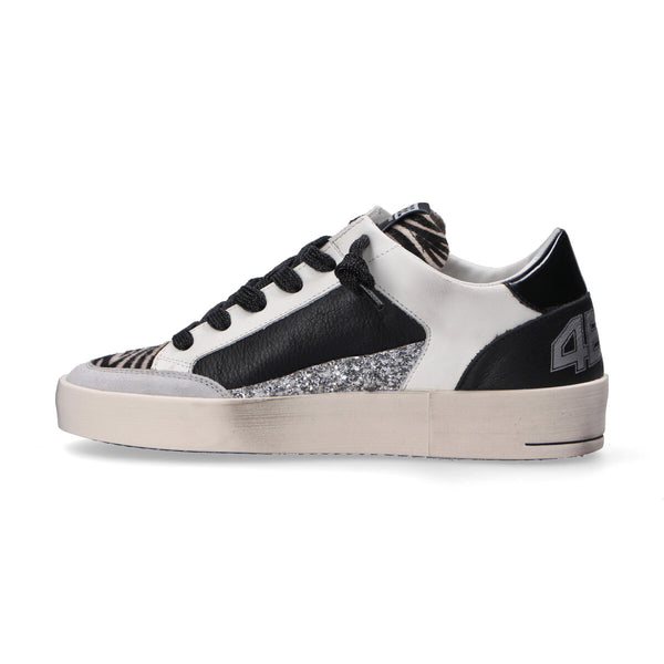 4B12 sneaker kyle nera animalier