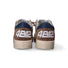 4B12 sneaker Kyle pelle marrone blu