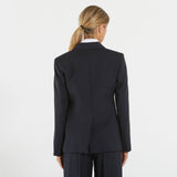 Max Mara blazer blu in lana