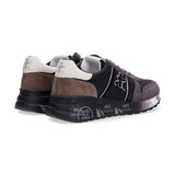 Premiata sneaker Lander nera grigia