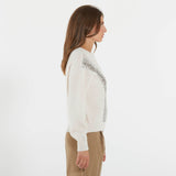 Max Mara pullover in lana a coste