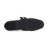 Loafer ballerine in pelle intrecciata nera