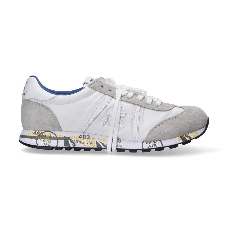 Premiata sneaker Lucy nylon bianca