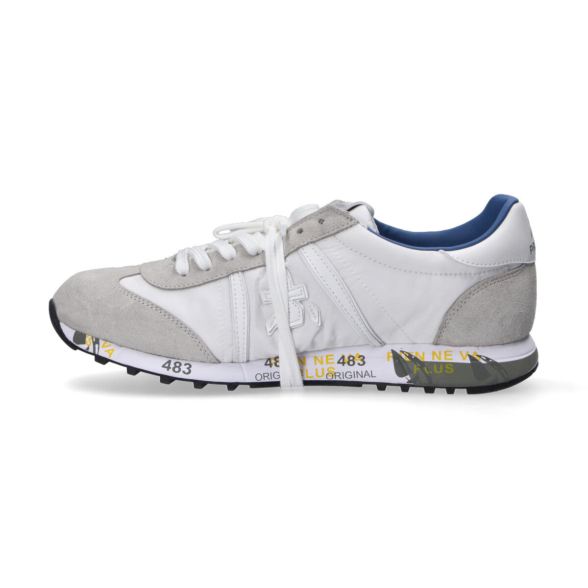 Premiata sneaker Lucy nylon bianca