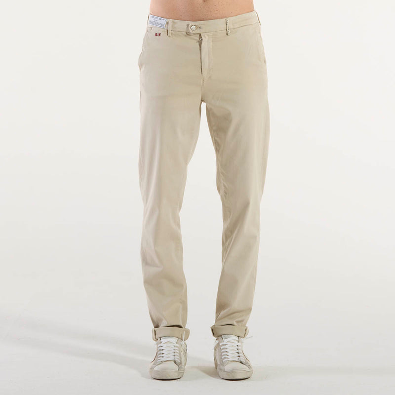 Tramarossa pantalone chino luis tessuto beige