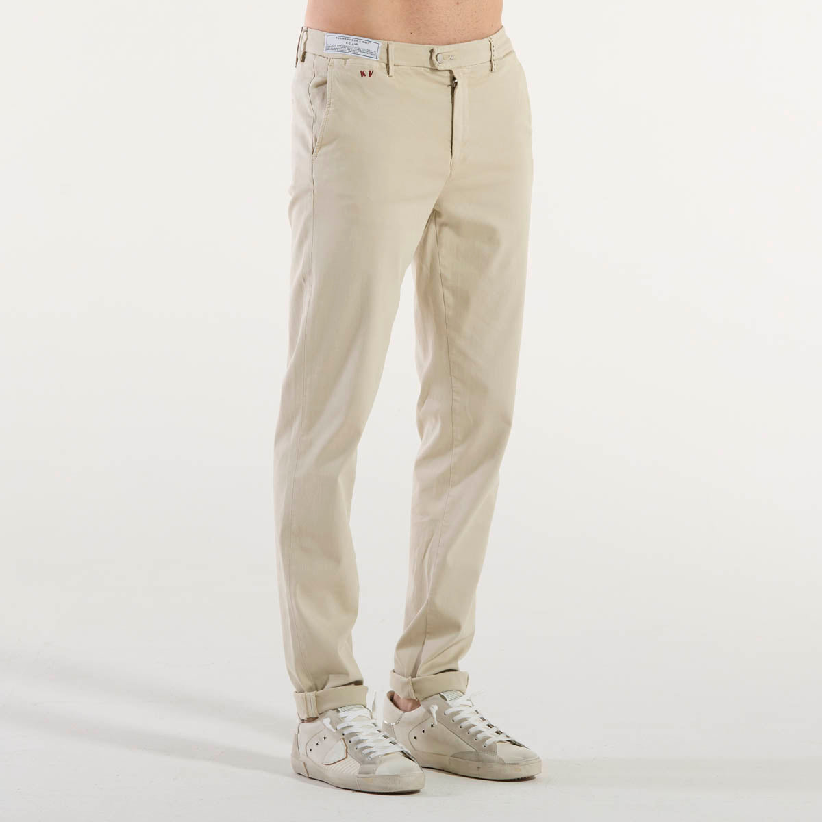 Tramarossa pantalone chino luis tessuto beige