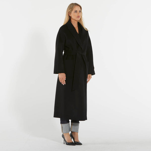 Solotre cappotto nero