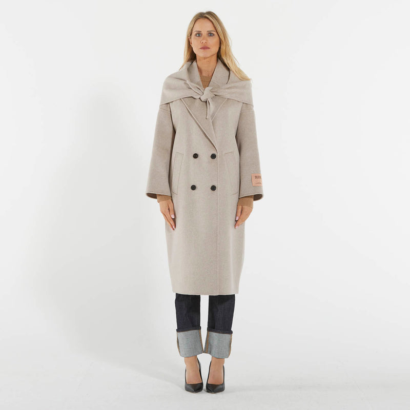 Solotre cappotto beige