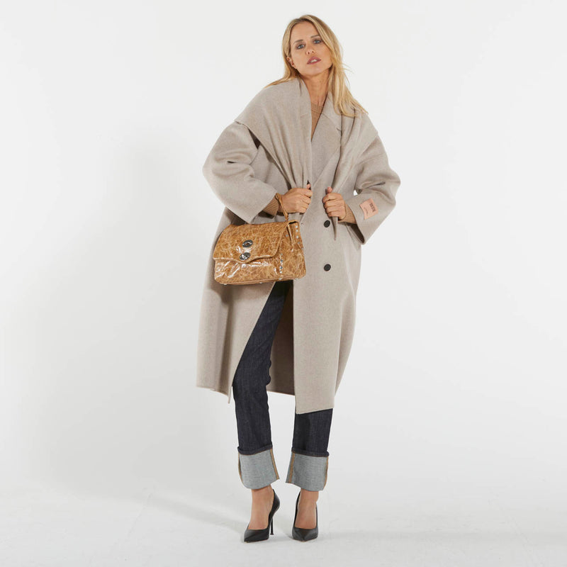 Solotre cappotto beige