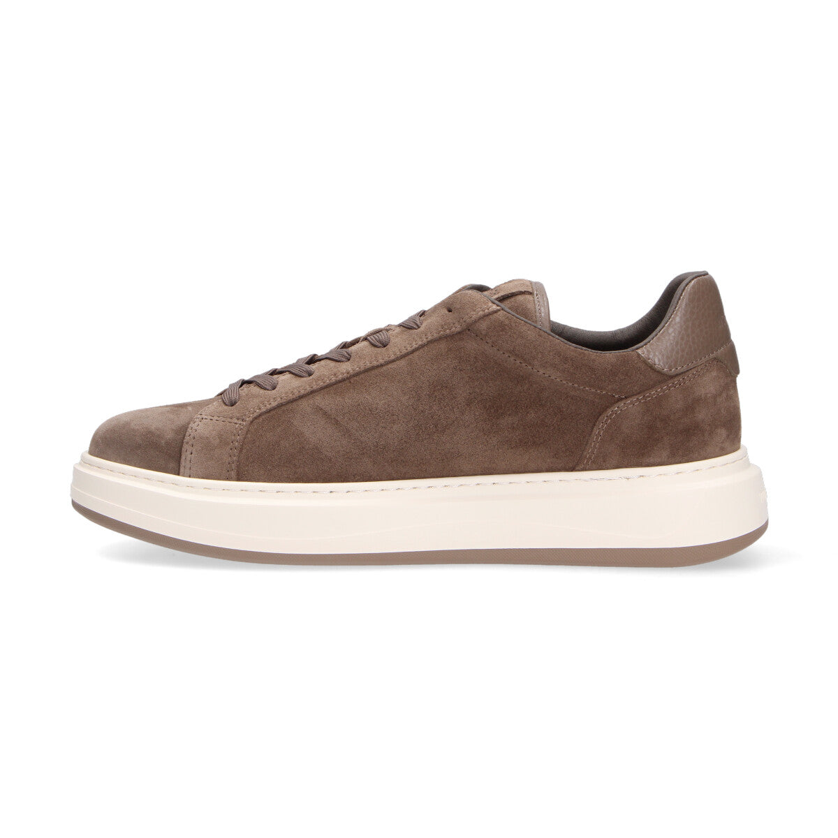 Woolrich sneaker in camoscio tortora