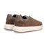 Woolrich sneaker in camoscio tortora