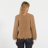 Solotre cardigan cognac