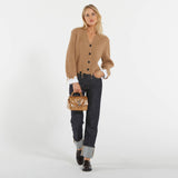 Solotre cardigan cognac