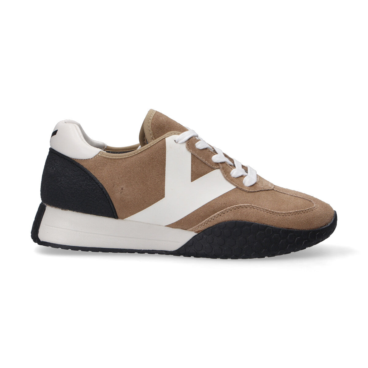 Keh-noo sneaker in camoscio blu e beige