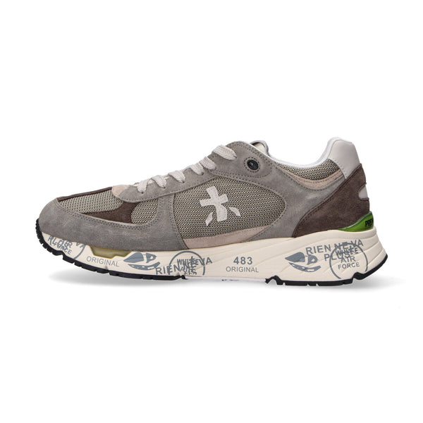 Premiata sneaker Mase verde marrone