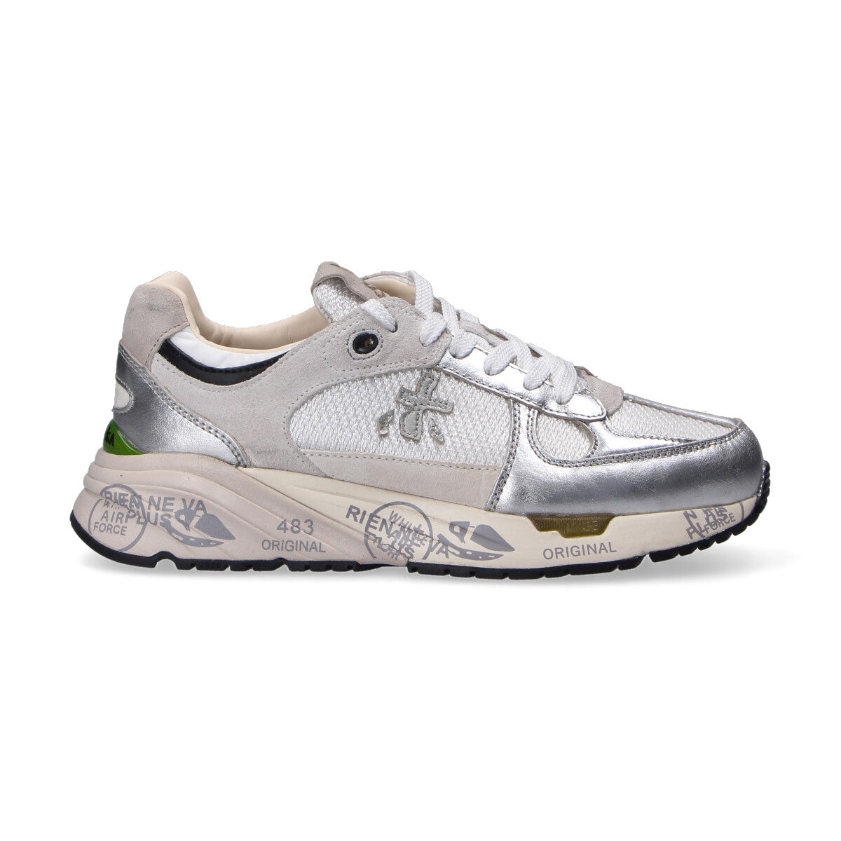 Premiata sneaker Mase argento