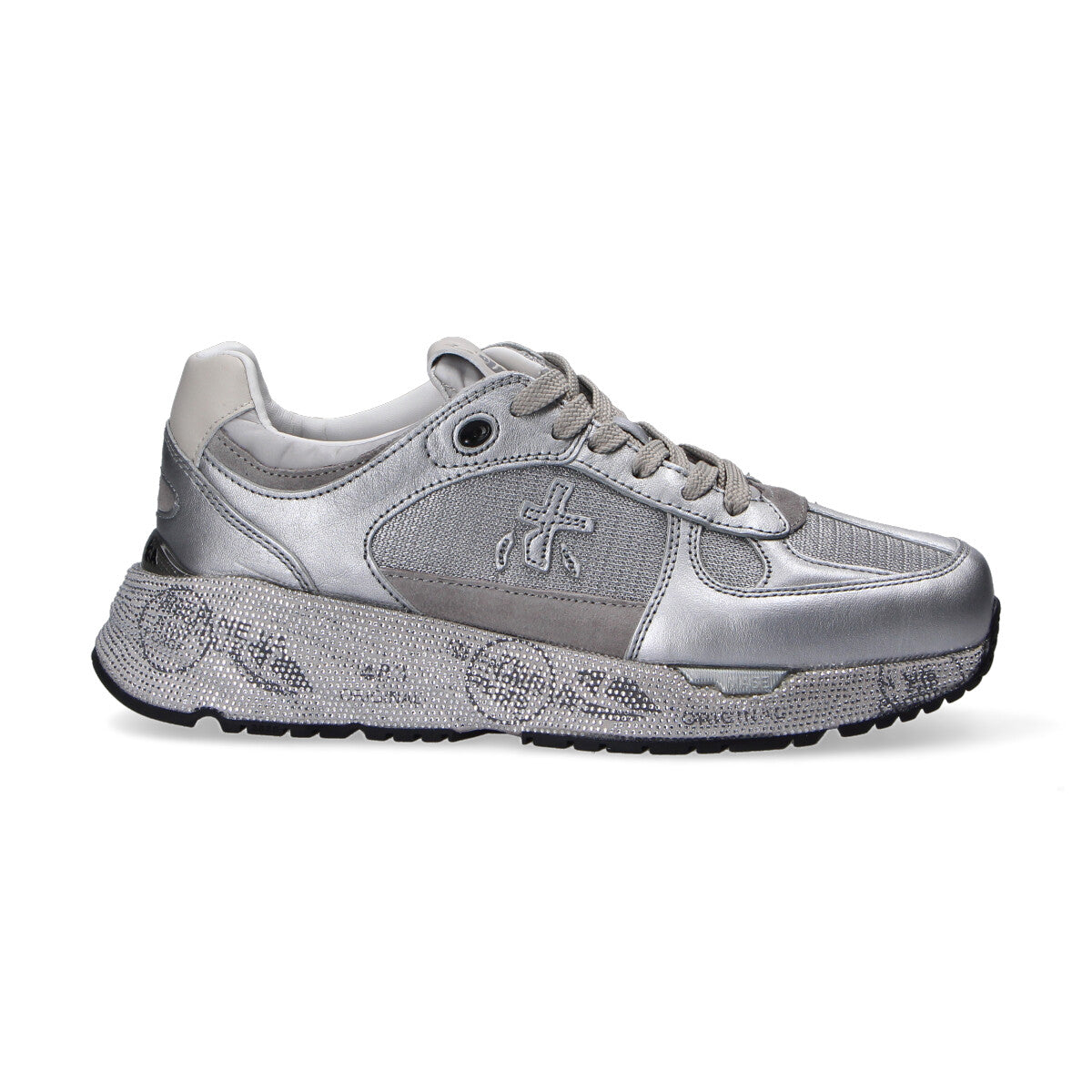 Premiata sneaker Mase strass argento