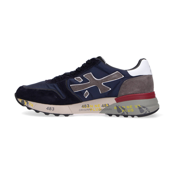 Premiata sneaker Mick blu grigio