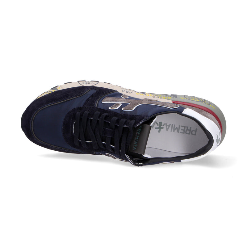 Premiata sneaker Mick blu grigio