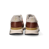 Premiata sneaker Mick beige arancio