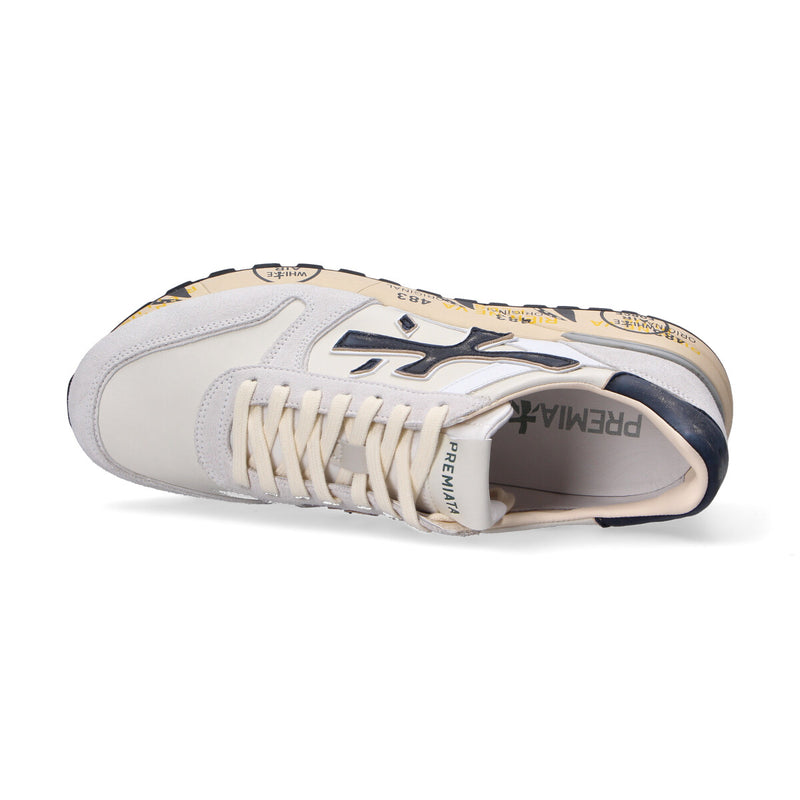 Premiata sneaker Mick bianca blu