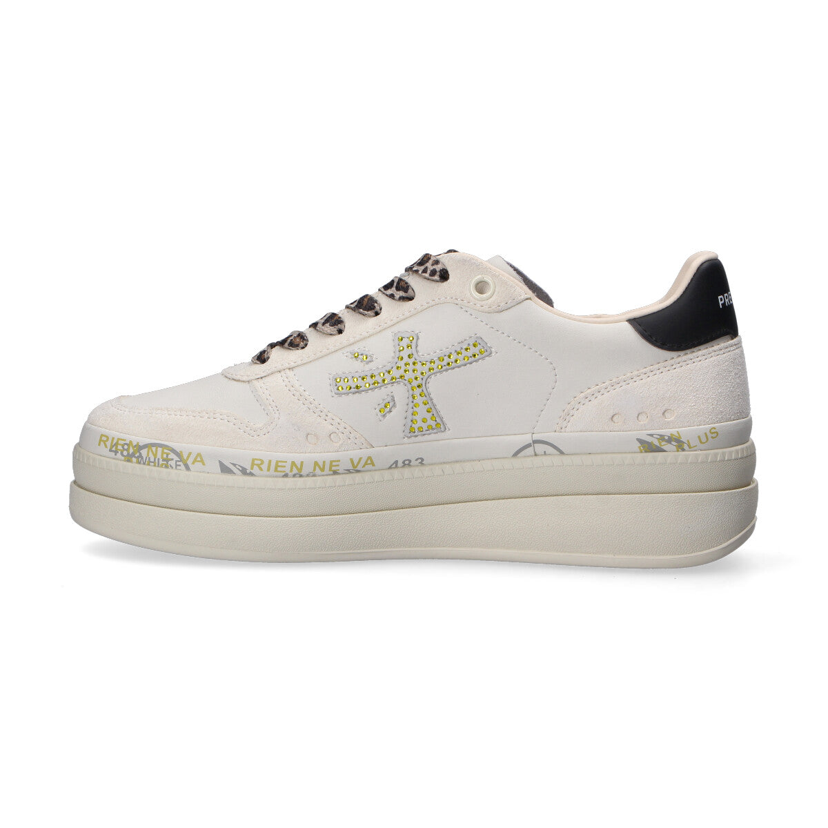 Premiata sneaker Micol bianca nera