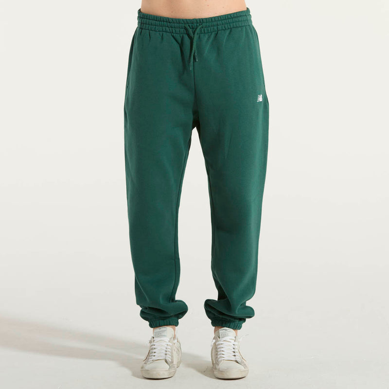 New Balance pantalone jogger tessuto verde