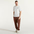 New Balance pantalone jogger tessuto ruggine