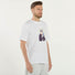 New Balance t-shirt models tessuto bianco