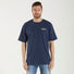 New Balance t-shirt athletics,inc. blu