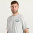 New Balance t-shirt athletics girocollo grigia