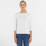 Max Mara t-shirt a barchetta in jersey