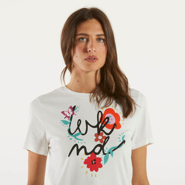 Max Mara t-shirt stampa week-end multicolor
