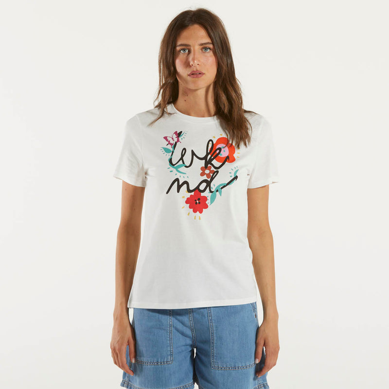 Max Mara t-shirt stampa week-end multicolor