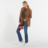 Max Mara giacca over in suede