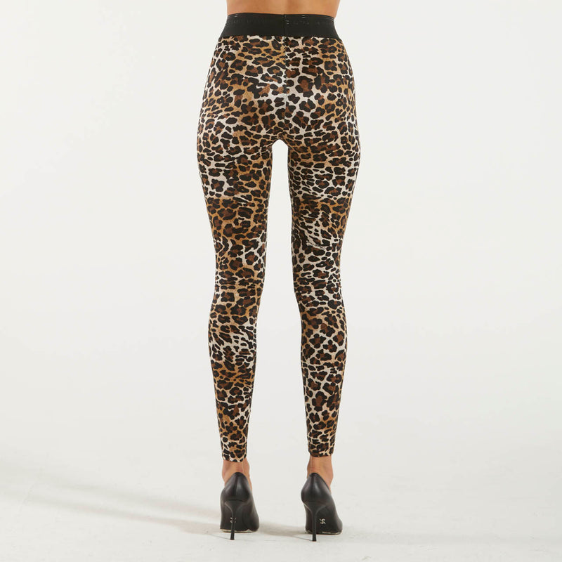 Elisabetta Franchi leggings in lycra animalier