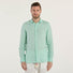 Mc2 St.Barth camicia pamplona in lino verde